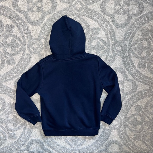 Under Armour Kids Hoodie in Navy and Yellow - Picture 4 of 4